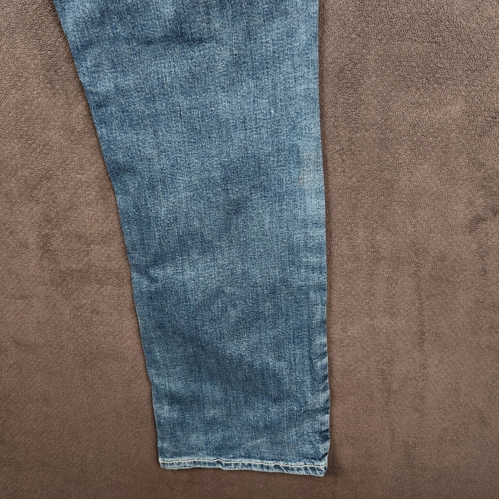 Ariat M4 Hugo Jeans Mens 38x32 Blue Medium Wash Relaxed Boot Cut Denim Workwear - Picture 7 of 16